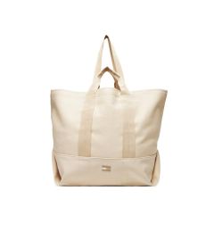 Снимка на Tommy Jeans Дамска чанта Tjw Tote Edition Canvas AW0AW17542 Бежов