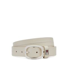 Снимка на Tommy Jeans Дамски колан Tjw Oval Tonal 3.0 AW0AW17392 Бял