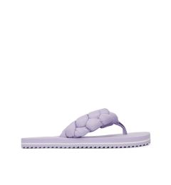 Снимка на Tommy Jeans Джапанки Braided Thong Beach Sandal EN0EN02877 Виолетов