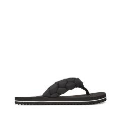 Снимка на Tommy Jeans Джапанки Braided Thong Beach Sandal EN0EN02877 Черен