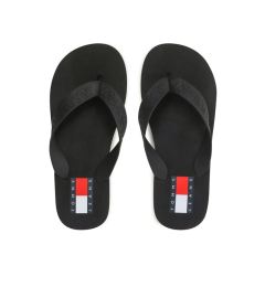Снимка на Tommy Jeans Джапанки Tjw Flag Eva Beach Sandal EN0EN02194 Черен