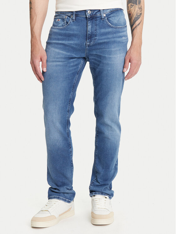 Снимка на Tommy Jeans Дънки Scanton DM0DM21903 Син Slim Fit