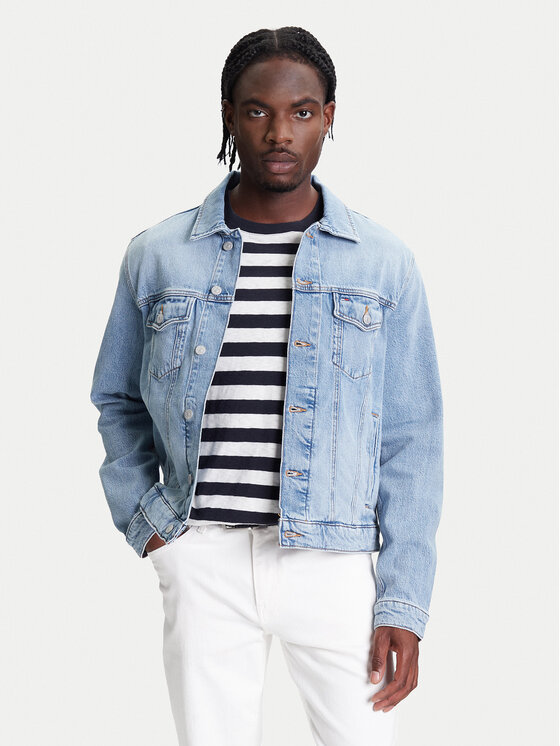 Снимка на Tommy Jeans Дънково яке Ryan DM0DM21916 Син Regular Fit