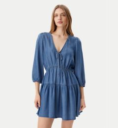 Снимка на Tommy Jeans Ежедневна рокля DW0DW20612 Син Relaxed Fit