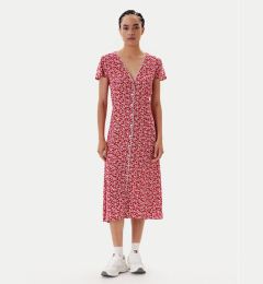 Снимка на Tommy Jeans Ежедневна рокля DW0DW20884 Червен Regular Fit