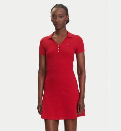 Снимка на Tommy Jeans Ежедневна рокля DW0DW21172 Червен Regular Fit