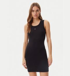 Снимка на Tommy Jeans Ежедневна рокля Essential DW0DW20674 Черен Slim Fit