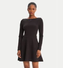 Снимка на Tommy Jeans Ежедневна рокля Essential DW0DW21745 Черен Regular Fit