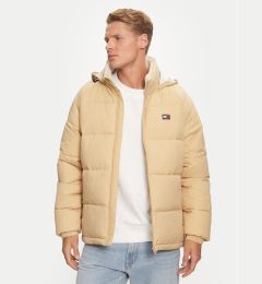 Снимка на Tommy Jeans Зимно яке DM0DM20003 Бежов Relaxed Fit