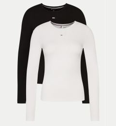 Снимка на Tommy Jeans Комплект 2 блузи Essential DW0DW17716 Цветен Slim Fit