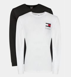 Снимка на Tommy Jeans Комплект 2 блузи с дълъг ръкав Flag DM0DM18278 Цветен Slim Fit