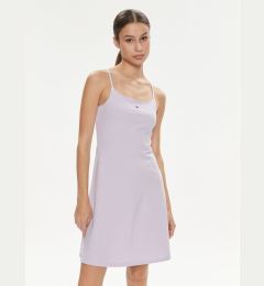 Снимка на Tommy Jeans Лятна рокля Essential DW0DW17988 Виолетов Slim Fit