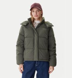 Снимка на Tommy Jeans Пухено яке Alaska DW0DW21623 Зелен Relaxed Fit