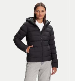 Снимка на Tommy Jeans Пухено яке DW0DW21617 Черен Slim Fit