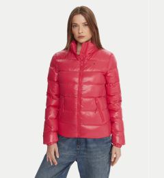 Снимка на Tommy Jeans Пухено яке DW0DW21618 Розов Slim Fit