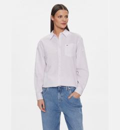 Снимка на Tommy Jeans Риза DW0DW17737 Виолетов Boxy Fit
