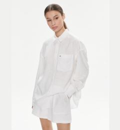 Снимка на Tommy Jeans Риза DW0DW17987 Бял Relaxed Fit