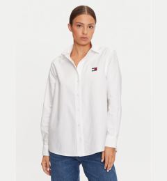 Снимка на Tommy Jeans Риза DW0DW19709 Бял Relaxed Fit