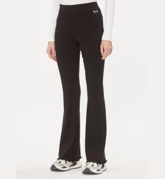 Снимка на Tommy Jeans Текстилни панталони DW0DW17311 Черен Flare Fit