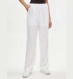 Снимка на Tommy Jeans Текстилни панталони Harper DW0DW17965 Бял Relaxed Fit