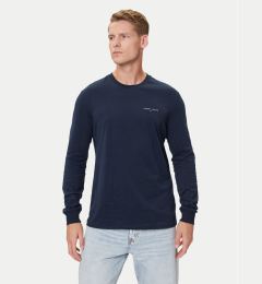 Снимка на Tommy Jeans Тениска с дълъг ръкав Chest Linear DM0DM21594 Тъмносин Regular Fit