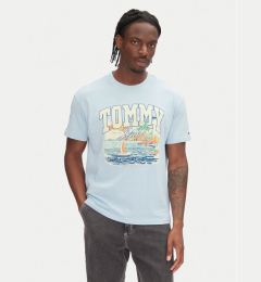 Снимка на Tommy Jeans Тишърт Arch Sailing DM0DM21867 Светлосиньо Relaxed Fit