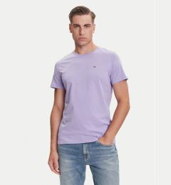 Снимка на Tommy Jeans Тишърт DM0DM04411 Виолетов Slim Fit