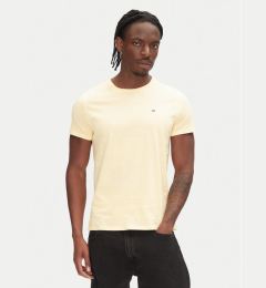 Снимка на Tommy Jeans Тишърт DM0DM04411 Жълт Slim Fit