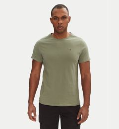 Снимка на Tommy Jeans Тишърт DM0DM04411 Зелен Slim Fit