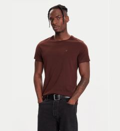 Снимка на Tommy Jeans Тишърт DM0DM04411 Кафяв Regular Fit