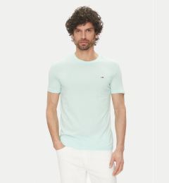 Снимка на Tommy Jeans Тишърт DM0DM20363 Зелен Slim Fit