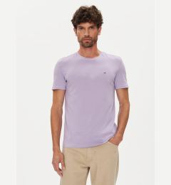 Снимка на Tommy Jeans Тишърт Jaspe DM0DM20363 Виолетов Slim Fit