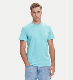 Снимка на Tommy Jeans Тишърт Linear Chest DM0DM21780 Зелен Slim Fit