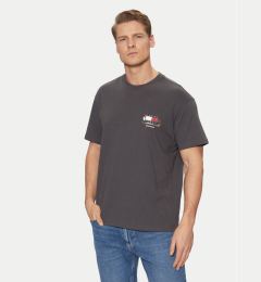 Снимка на Tommy Jeans Тишърт Novelty DM0DM20351 Сив Relaxed Fit