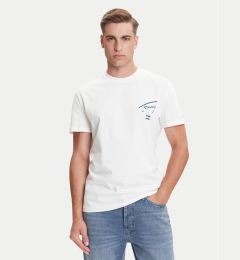 Снимка на Tommy Jeans Тишърт Signature City DM0DM21934 Бял Regular Fit
