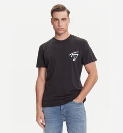 Снимка на Tommy Jeans Тишърт Signature City DM0DM21934 Черен Regular Fit