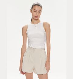 Снимка на Tommy Jeans топ DW0DW17893 Бял Slim Fit