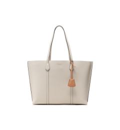 Снимка на Tory Burch Дамска чанта Perry Triple-Compartment Tote 81932 Бял