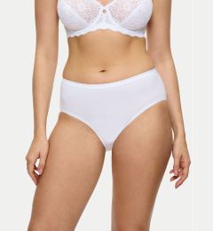 Снимка на Triumph Класически бикини с висока талия Sense Of Cotton 10224970 Бял
