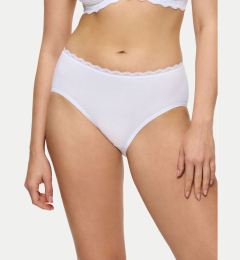 Снимка на Triumph Класически дамски бикини Feel Of Cotton 10224959 Бял