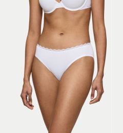 Снимка на Triumph Класически дамски бикини Feel Of Cotton 10224973 Бял