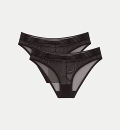 Снимка на Triumph Комплект 2 чифта класически бикини Tempting Sheer 10218591 Черен