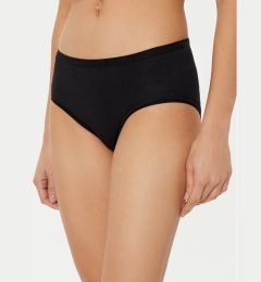 Снимка на Triumph Комплект 2 чифта класически бикини с висока талия Sense Of Cotton 10225046 Черен