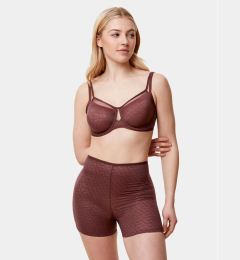 Снимка на Triumph Сутиен с банели Triumph Signature Sheer W01 EX 10215906 Кафяв
