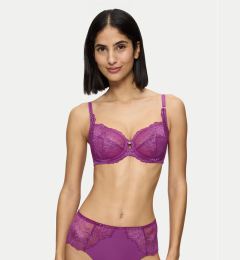 Снимка на Triumph Сутиен с банели Wild Peony Florale 10209608 Виолетов