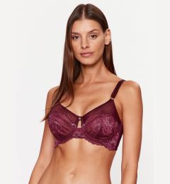 Снимка на Triumph Сутиен с банели Wild Peony Florale W01 10215982 Бордо