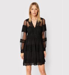 Снимка на TWINSET Коктейлна рокля 222TP2252 Черен Regular Fit
