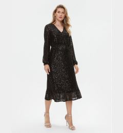 Снимка на TWINSET Коктейлна рокля 232TT2280 Черен Regular Fit