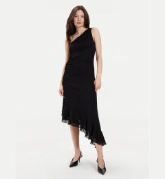 Снимка на TWINSET Коктейлна рокля 241TT2093 Черен Regular Fit