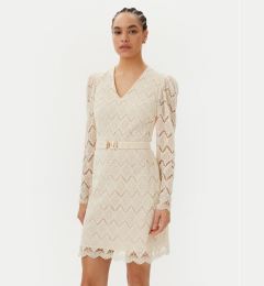 Снимка на TWINSET Коктейлна рокля 251TP2402 Бежов Regular Fit
